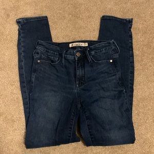 Athleta skinny jeans size 0